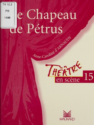 cover image of Le chapeau de Pétrus